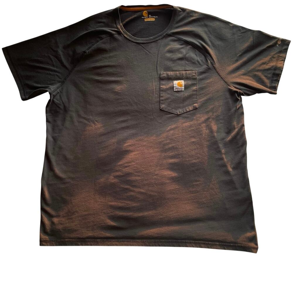 Carhartt Force Black Relaxed Fit Pocket T-Shirt Men's XL